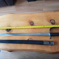 Martini Henry bayonet and scabbard
