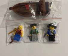 Lego Pirates with boat
