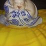 Vintage porcelain  buddha Image 2