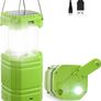 Solar Camping Lantern, 3000mAh Rechargeable Hand Crank LED Flashlight, Ultra Bright Tent Light, Portable USB Charger, Outdoor Electronic Lamp for Emergencies (FREE POSTAGE) Image 3