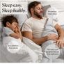 Cura Pearl Classic 150x210, 11kg Premium Cotton Weighted Blanket, Heavy Weighted Duvet, Insomnia Stress Anxiety Relief, White Image 3