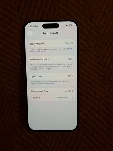 iPhone 15 Blue 256 GB