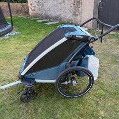 THULE Chariot Cross 2 Double Bicycle Trailer and Jogger
