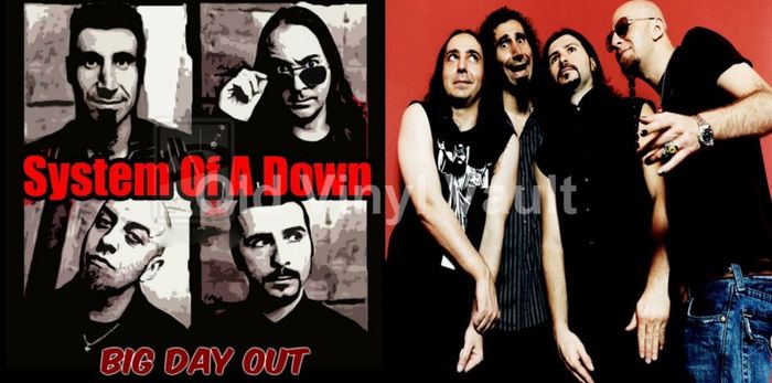 System Of A Down CD Live (Gold Coast 2002)