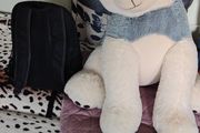 Large stuffed dog