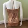 Miss Selfridge gold summer top Image 3