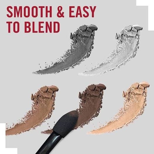 Rimmel Glam'Eyes HD 5-Colour Eyeshadow Palette - 023 Foggy Grey - New