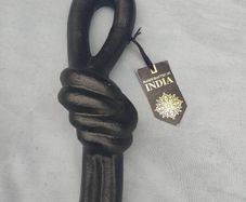 Artisan Large Cast Metal Rope Knot