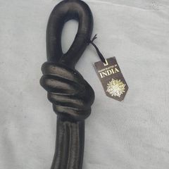 Artisan Large Cast Metal Rope Knot