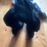 Wide Fit Slouch Black Knee Boots Image 9