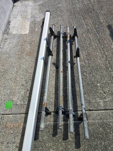 Rhino Van Roof Rack / Roof Bars + 3m Lockable Pipe