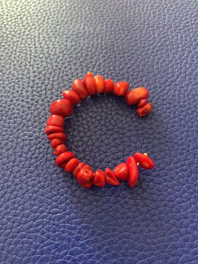 Red Coral Beads