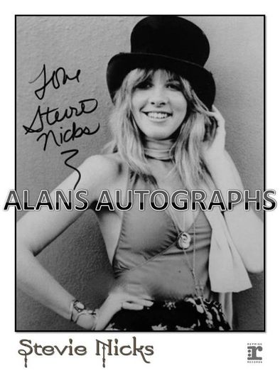 Stevie Nicks Autograph