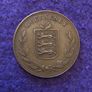 1938 Guernsey 8 Doubles Coin Image 2