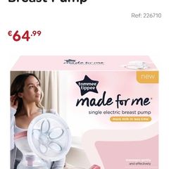 Single electric breast pump