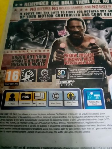 The Fight PlayStation 3 Ps3 Games Original