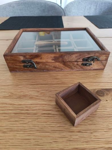 Solid wood Spice Box