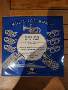Music For Brass Black Dyke Mills Band 7 inch EP Paxton