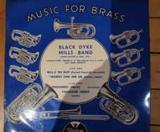 Music For Brass Black Dyke Mills Band 7 inch EP Paxton