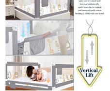 Safety Bed Guard Rail 200 cm