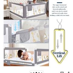 Safety Bed Guard Rail 200 cm