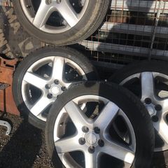 Vw golf wheel tyres 3 with new tyres other good