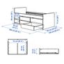 Single IKEA bed Image 4