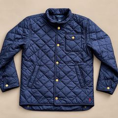 Polo Ralph Lauren Navy Quilted Jacket  Size L