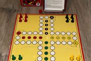 Schmidt Ludo Metal Box Board Game Travel Version