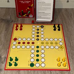 Schmidt Ludo Metal Box Board Game Travel Version