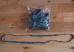 New Rubber Bicycle Rim Tape x20