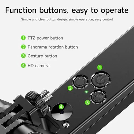 Face Tracking 360 Degree Smart Live Broadcast Holder Selfie Stick