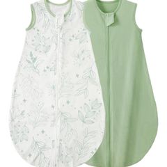 2 x Baby Sleeping Bags / Sleepsacks 0.5tog - 6-18 months size