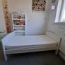 Mamas & Papas Toddler Bed (White) + Baby Elegance Mattress Image 3