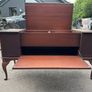 Vintage Record Player Cabinet Image 3