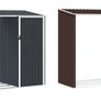 Garden Shed Grey Image 10