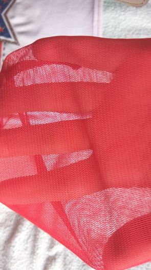 Crop top size fits xs s with mesh sleeves