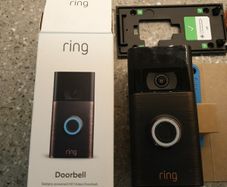 Ring doorbell battery powered