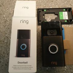 Ring doorbell battery powered