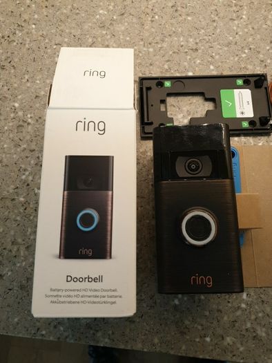 Ring doorbell battery powered