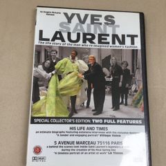 Yves saint Laurent rare dvd 2 documentary set