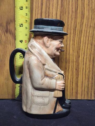 Royal Doulton Medium Character Jug Winston Churchill Excellent Condition