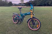 Electric folding bike - new