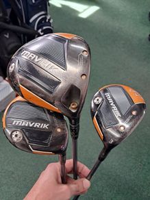 Callaway Mavrik driver and woods