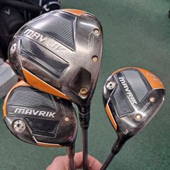 Callaway Mavrik driver and woods