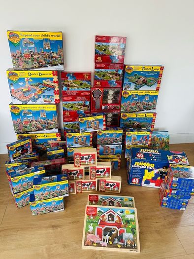 Vintage Wooden Toys Melissa And Doug Job Lot Worth 2500 Euro Rrp