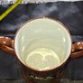 Very Large Antique Victorian Staffordshire Copper Lustreware 2 Handle Mug, 1830 to 1860 likely produced in England Image 3