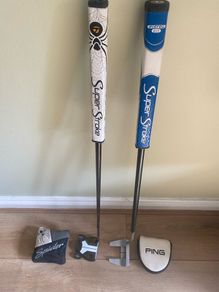 Golf putters  Taylormade spider 250/Tyne sigma g