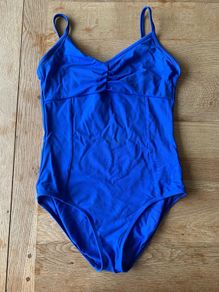 blue leotard