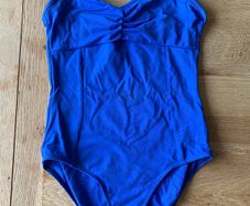 blue leotard